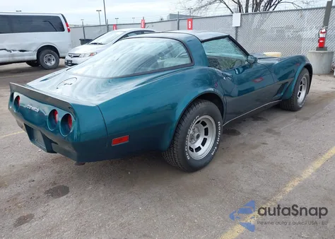 1980 Chevrolet Corvette from USA, damaged, VIN 1Z878AS431825